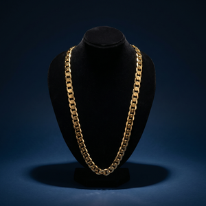 Cadena Cubana Miami de Oro Premium con Baño de Oro, Collar de Lujo Unisex con Diseño Entrelazado Audaz, Joyería de Moda. - Product Image 4