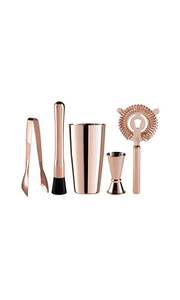 Heavyweight Metal Bar Tool <b>Set</b> Rust Resistant <b>Cocktail</b> <b>Mixing</b> Tools For Long Term Use In Kitchens - Product Image 3