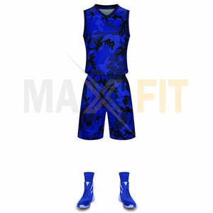 Ensemble de vêtements de sport en Jersey pour homme, uniforme de Camouflage de forêt de bonne qualité à séchage rapide par MAXFIT entreprises - Product Image 1