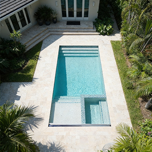 Solución para Proyectos de Piscinas de Fibra de Vidrio, Piscina Enterrada para Jardín con Asientos de Banco Resistentes a los Rayos UV, Larga Vida Útil para Pedidos al por Mayor - Product Image 4