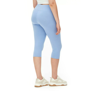 Women's High Waist <b>Capri</b> <b>Leggings</b> Fitness Yoga Wear Latest Fashion Comfortable Casual Style Breathable Solid Color TOPSHOP - Product Image 4
