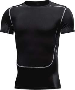 Vente en gros Respirant à manches courtes Gym Wear Rash Guard Fight Training Gear Rash Guard Shirts - Product Image 3