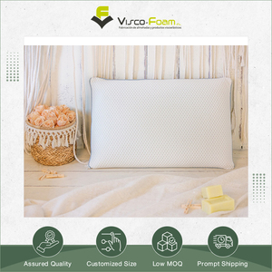 Made in Spain Incomparable Quality Open Cell Comfortable Polyester / Cotton Made Memory Foam Filling Washable <b>Pillow</b> <b>for</b> Home - Product Image 6