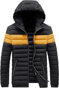 เสื้อแจ็คเก็ตบอมเบอร์บุขนแบบมีฮู้ดสำหรับผู้ชาย คุณภาพพรีเมียม น้ำหนักเบา กันน้ำ ผ้าเดนิม สไตล์วินเทจ เสื้อผ้าฤดูหนาว - Product Image 3