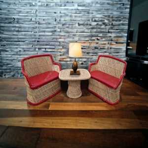 2024 Usine Fabricant Top Vente Rotin Jardin 2 Places Canapés Patio Salon Extérieur Pelouse Cour Cottage Salon Canapé Ensemble - Product Image 6