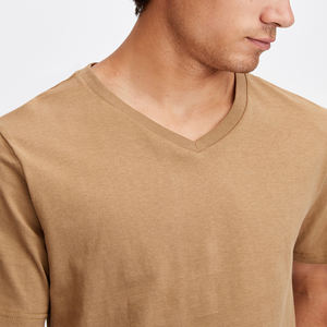 T-shirts pour hommes t-shirt blanc personnalisé avec logo personnel col montant manches courtes lettre imprimée t-shirt pour hommes - Product Image 6