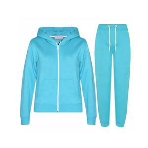 Conjunto de dos piezas de talla grande para hombre, conjunto estampado de forro polar transpirable, Sudadera con capucha, chándal de diseño liso, venta al por mayor, chándales en blanco - Product Image 4