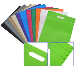 Fabricante de Bolsas de Compra de Tela No Tejida con Corte en D - Impresión de Logotipo Personalizado Reciclable - Elegante y Reutilizable - Product Image 2