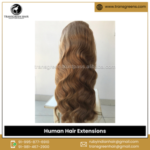 100% Quality Commitment New Style Raw Temple Single Donor Hair 22 Inch Body Wave Human Hair Extensions Wigs for Sale - Product Image 6