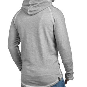 Hood for Mens Womens Double <b>Zip</b> <b>Up</b> <b>Hoodie</b> Oversized Acid Wash Heavyweight Vintage Fleece Cotton Zipper <b>Hoodie</b> - Product Image 2