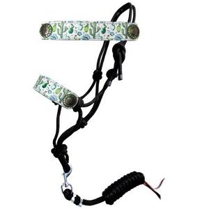 Cabestro de Cuero Premium de Alta Calidad para Caballo Estilo Western, con Diseño Floral Grabado en Aceite Ligero y Acabado de Alta Gama - Product Image 1