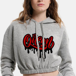 Conjunto de Top corto de algodón 100% de gimnasio para mujer, ropa deportiva de entrenamiento de Yoga de Color sólido, Top corto Sexy para entrenamiento de invierno, venta al por mayor para niñas - Product Image 3