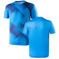 T-shirt personnalisé en polyester/coton avec logo imprimé intégral par transfert thermique sur demande, vente en gros, pour hommes, séchage rapide, respirant