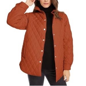 Custom Made Lightweight <b>Quilted</b> Spring Puffer Jackets Oversized Solid Color Waterproof Eco-Friendly <b>Quilted</b> Jacket Breathable - Product Image 1