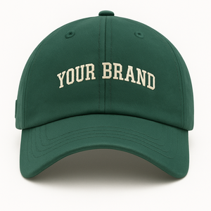 Casquette de baseball en coton avec trou découpé au laser bord incurvé ajustement réglable brodé logo personnalisé OEM ODM fabricant vietnamien vente en gros - Product Image 3