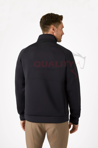 <b>Mens</b> equestrian riding sweaters <b>slim</b> <b>fit</b> breathable warm fleece stylish reinforced durable lightweight construction comfortable - Product Image 5