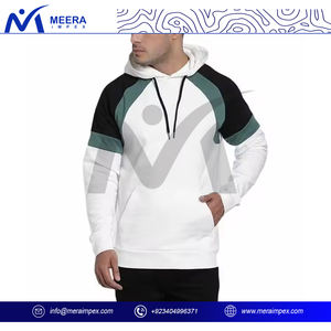 Sweat à capuche en coton pour homme personnalisable - Sweat-shirt à capuche tendance avec impression de logo, coupe confortable, idéal pour le sport et les vêtements décontractés - Product Image 2