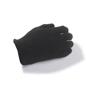 Prix de gros Gants 100% coton Gants de cérémonie noirs pour les funérailles - Product Image 3