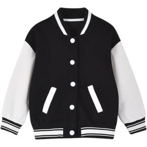 Nueva llegada de la chaqueta Varsity de la Liga Negra para hombre-Lana y cuero, talla grande, prendas de vestir exteriores elegantes - Product Image 3