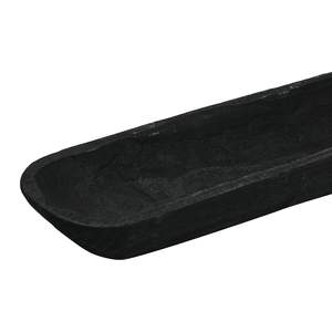 Bol décoratif en bois de paulownia bol de service de fête moderne résistant à la chaleur pièce maîtresse de salle à manger écologique - Product Image 5