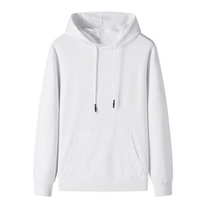 Pull à capuche en coton uni surdimensionné conçu sur mesure pour hommes femmes unisexe hiver sweats à capuche grande taille approvisionnement en vrac professionnel - Product Image 1