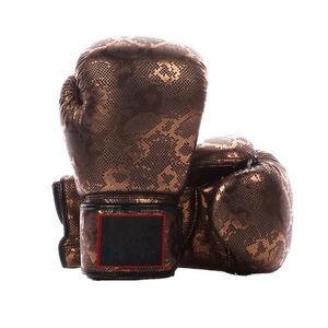 Guantes de Boxeo Personalizados con Logotipo, Servicio OEM de Producto de Marca, Guantes de Boxeo de Piel Sintética PU para Entrenamiento, Unisex - Product Image 1