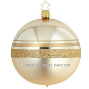 Best Selling Iron Metal <b>Star</b> Shape Silver Finished Decorative Christmas Ball <b>Fabric</b> Santa Clause Electric Christmas Ball - Product Image 5