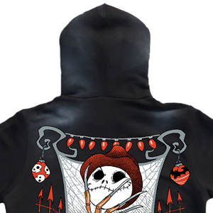 เสื้อฮู้ดแบบสวมหัวติดพลอยเทียมสำหรับผู้ชายเสื้อซักหน้าจอพิมพ์โลโก้ผ้าฝ้ายขนแกะหนามีซิปไซส์ใหญ่พิเศษสำหรับฤดูหนาว - Product Image 6