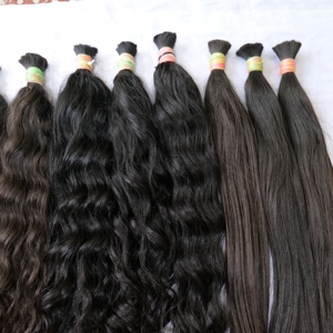 วิกผมลอนแบบลอนคลื่นลึกสไตล์ลอนคลื่นน้ำ100% อินเดีย - Product Image 6