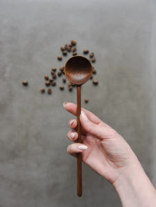 Couverts en bois écologiques fourchette cuillère couteau vaisselle meilleure qualité biodégradable serveur de salade de haute qualité 3 pièces ensembles - Product Image 2