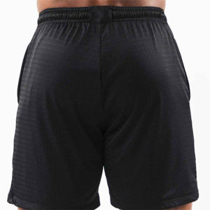 Short en maille décontracté pour hommes haut de gamme matériau à séchage rapide anti-rides de haute qualité couleur unie teint durable et uni - Product Image 2
