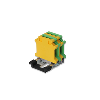 Connecteur électrique de mise à la terre modulaire à vis RUILSKG16 automobile 2 pôles 76A, connexion à vis en laiton DIN