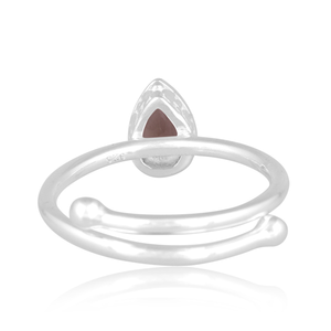Anillo apilable de piedras preciosas de cuarzo ahumado Natural de Plata de Ley fina 925 más vendido, joyería personalizada para mujer, regalo para ella - Product Image 4