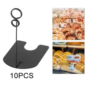 Mini support à pince en métal doré avec base pliable idéal pour les photos de cartes mémo de numéros de table ou les étiquettes de prix fabriquées à la main - Product Image 6