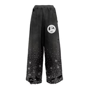 กางเกงกีฬาปี 2026 ขายส่ง กางเกงวอร์มประดับเพชร คุณภาพสูง พรีเมียม รับผลิตตามสั่ง MOQ ต่ำ - Product Image 5