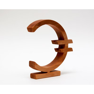 Elegante portalápices de madera de bambú marrón y organizador de escritorio Soporte de almacenamiento de lápices de alta calidad para escritorios de oficina - Product Image 3