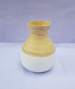 Jarrón de bambú Pun para el hogar y la cocina, decoración de hotel y sala de estar, juegos de cena hechos en oferta - Product Image 2