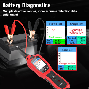 Herramientas de Diagnóstico Automotriz TopDiag P180 9V-30V OBD2 USB Probador de Circuitos Eléctricos Relé Diodo Osciloscopio Probador de Interruptores para - Product Image 5