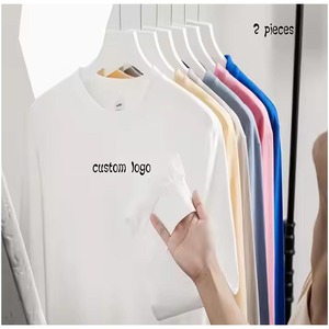 Unisex 100% Soft Cotton Oversized T-<b>Shirt</b> Casual Wear with Neck Drop Shoulder OEM Friendly Fashionable Design for Men Women - Product Image 4