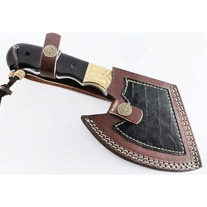 Hachas de acero de Damasco hechas a mano, hachas Vikingas tipo Tomahawk para construcción, mini hacha para acampar y supervivencia, mini hacha de acero de Damasco. - Product Image 3
