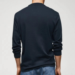 Sudadera con logotipo personalizado y bordado, jersey de moda de gran tamaño, ropa de calle, sudadera unisex de gran tamaño, forro polar de algodón con cuello redondo - Product Image 2