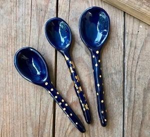 MEILLEURE QUALITÉ FABRIQUÉ À LA MAIN Résine Fourchette Cuillère Ustensiles En Bois Hautement Poli avec Logo Personnalisé Maison Hôtel Restaurants Directement Inde - Product Image 1