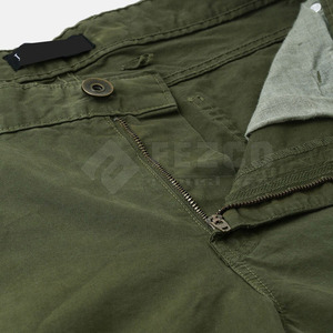 Pantalones Cargo de algodón 100% para hombre, estilo informal ligero de talla grande para entrenamiento al aire libre, patrón recto - Product Image 5