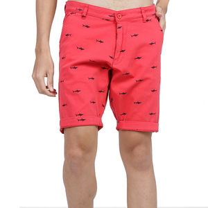 Shorts Casuales de Lona Ligeros de Cintura Media 2025, para Clima Cálido, Color Sólido, Unisex, Estilo Versátil - Product Image 1