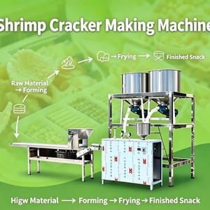 เครื่องทำข้าวเกรียบกุ้งอเนกประสงค์จากโรงงานโดยตรง เครื่องอัดรีดข้าวเกรียบกุ้ง สแตนเลส 304 ผลิตได้ 600 กก./ชม. 220V รันเซียง - Product Image 1