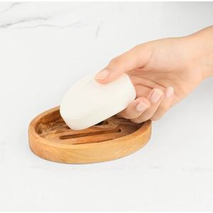 Jabonera de Bambú para Ducha, Estilo Cascada, Ecológica, de Lujo, Personalizada, Porta Esponjas, Porta Jabón de Madera, SANIYA HANDICRAFT - Product Image 5