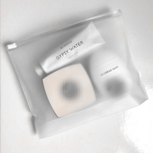 Custom Printed Frosted Clear PVC Stand Up Slider Zipper Pouch with Bottom Gusset <b>Transparent</b> Plastic <b>Bag</b> - Product Image 1