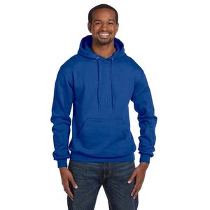 Sudadera con capucha de lana de poliéster personalizable de gran tamaño para hombre en varios colores suelta de talla grande ropa de calle de invierno diseño de logotipo patrón sólido - Product Image 3