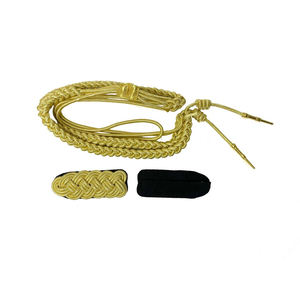 Fabricante de Accesorios para Uniformes Personalizados, Cordón de Hombro para Uniforme, Accesorio Personalizado, Aiguillettes Unisex - Product Image 4