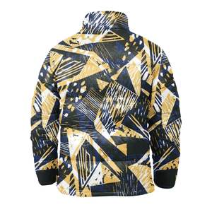 Chaqueta Acolchada con Cierre de Moda para Hombre, Estampado por Sublimación Completo, Manga Larga, Cuello Alto, Ligera - Product Image 6